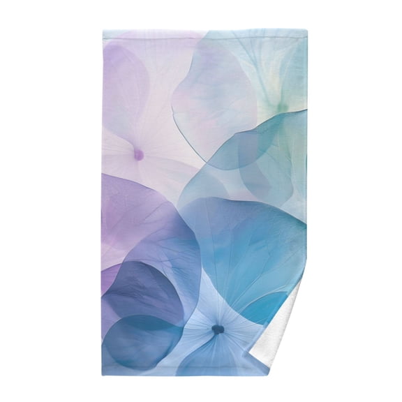 Abstract Flowers Magic Cotton Face Towels Absorbent Hand Towel Soft Bathroom Towel for Kitchen Hotel Decoration