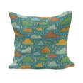 thumbnail image 1 of Abstract Fluffy Throw Pillow Cushion Cover, Funk Art Figurative Sloppy Fluffy Rain Clouds on Sky Gloomy Weather Humor Print, Decorative Square Accent Pillow Case, 40" x 40", Multicolor, by Ambesonne, 1 of 5