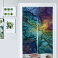 thumbnail image 1 of Abstract Fluid Art Door Curtain Nordic Living Room DoorCurtain Porch Partition Curtain Kitchen Rative Half Curtain, 1 of 4