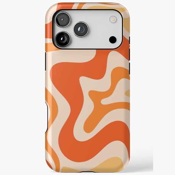 Abstract Fluid Paint Art Cover for iPhone 11 12 13 14 15 16 17 Pro Max