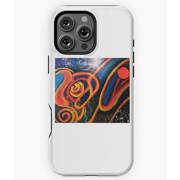 Abstract Formline Phoenix Rising Phone Case for iPhone 16 15 14 13 12 11 Pro Max