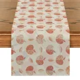 Abstract Fruit Table Flag Lemon Table Runner Modern Abstract Art