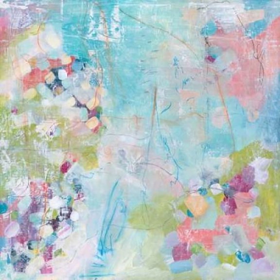 Abstract Garden Canvas Art - Aubrey (24 x 24)
