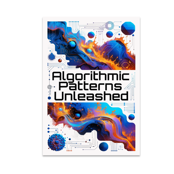 Abstract Generative Patterns - Tech Enthusiast - 13x19 Poster Print
