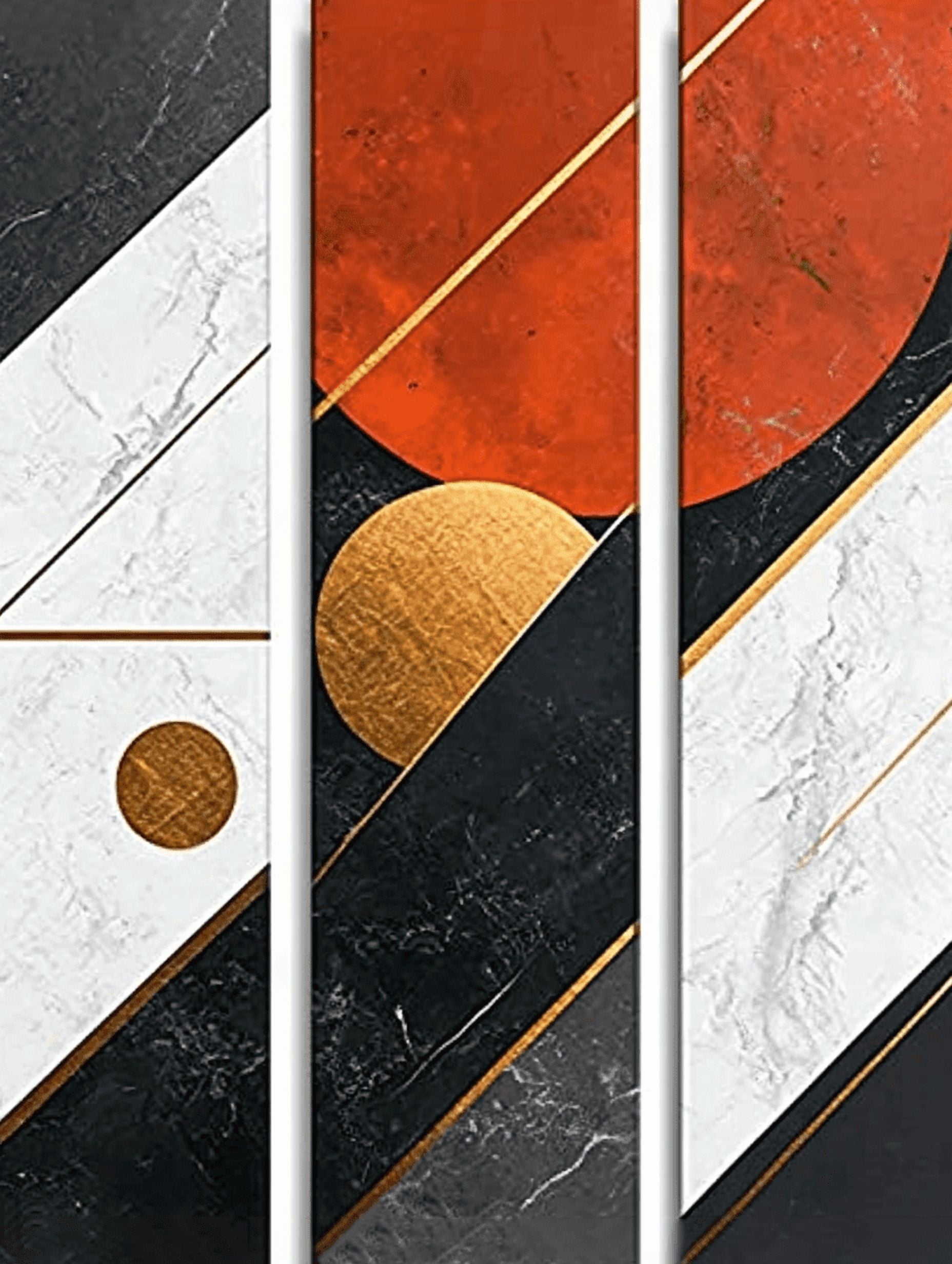Abstract Geometric Art Decor Painting/Canvas Print,Suitable for ...