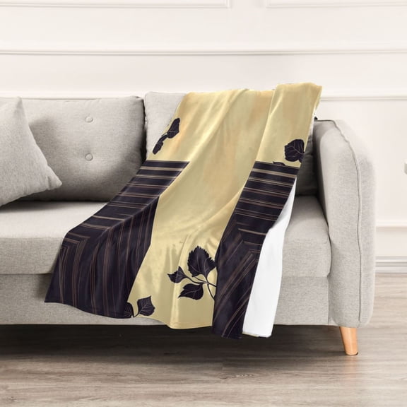 Abstract Geometric Arts Throw Blanket 60" x 90" Soft and Warm Blankets for Couch Sofa and Bed