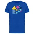 thumbnail image 1 of Abstract Geometric Figures Men's T-shirt, 1 of 1