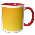 thumbnail image 1 of 3drose, Abstract Geometric Gradient Simple Striped Pattern Background Design, 11oz Two-tone Red Mug, 1 of 6