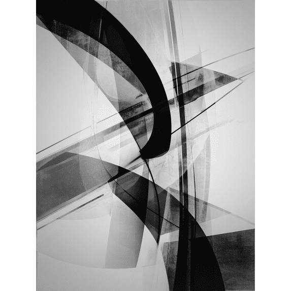 Abstract Geometric Modern Canvas Print for Living Room Bedroom Office Hallway Dining Room Entryway Minimalist Decor