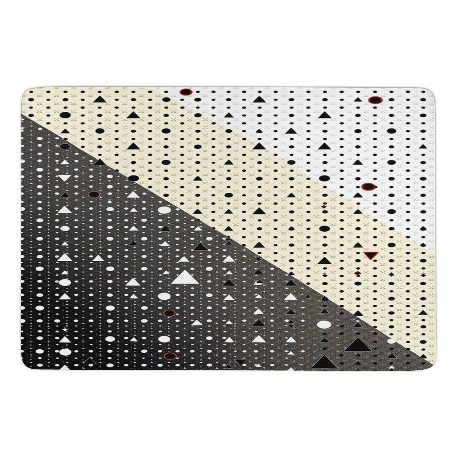 Abstract Geometric Pattern Floor Mat Entrance Door Mat Living Room ...