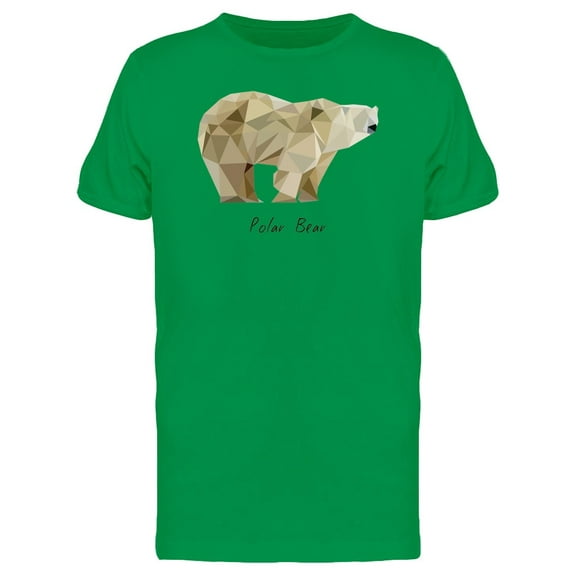 Abstract Geometric Polar Bear Tee Men's -Image by Shutterstock