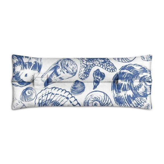Abstract Geometric Starfish Seatbelt Pillow - Post-Surgery Mastectomy & Heart Procedure Recovery Cushion - Soft Car Travel Pad for Women - Ocean-Themed Comfort