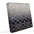 Stylized Gold Gradient Abstract Geometric Style Outdoor Seat Cushion Covers Set of 2 ...