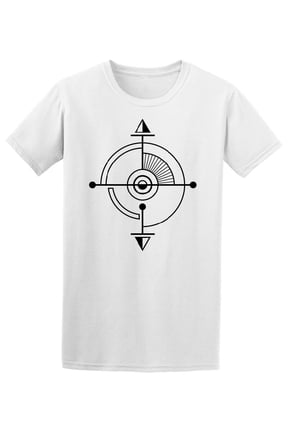 Abstract Geometric Symbol Sacred Tee Men's - Men T-Shirt, 2XL