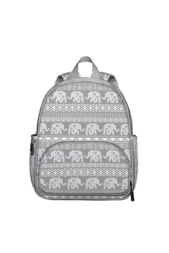 Abstract Geometric Vintage Floral Hippie Retro Waterproof Ergonomic Backpack