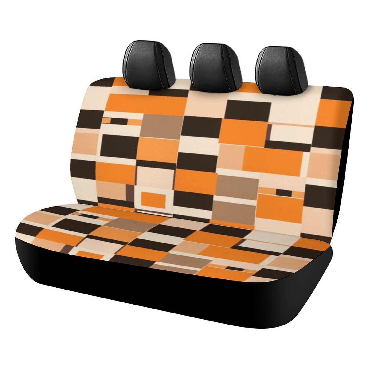 Geometric Holographic Car Seat Covers