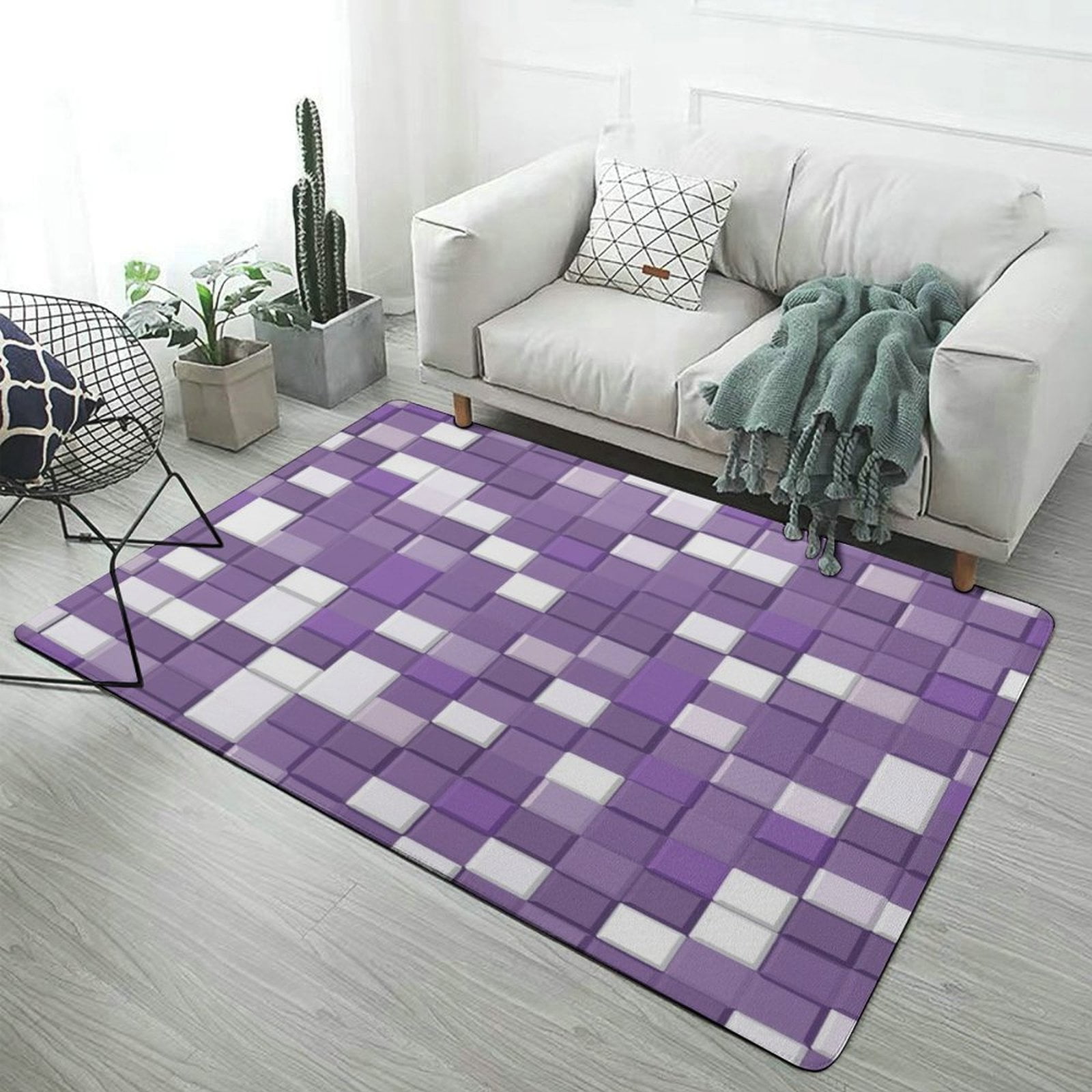 Abstract Geometrical European Living Room Carpets Rugs Luxury Bedroom ...