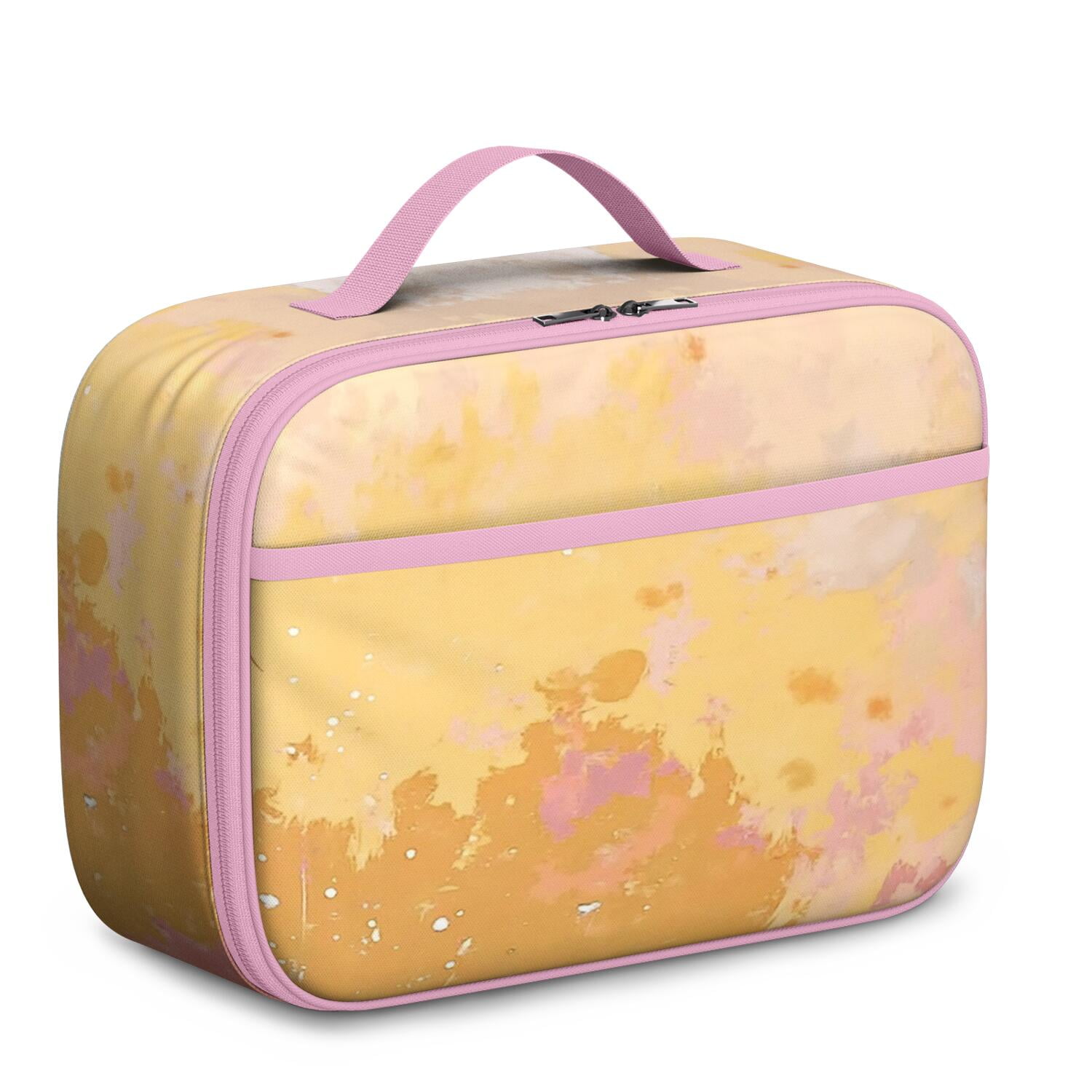 Abstract Geometry Colorful Lunch Box Men Women Women Cooler Bag ...