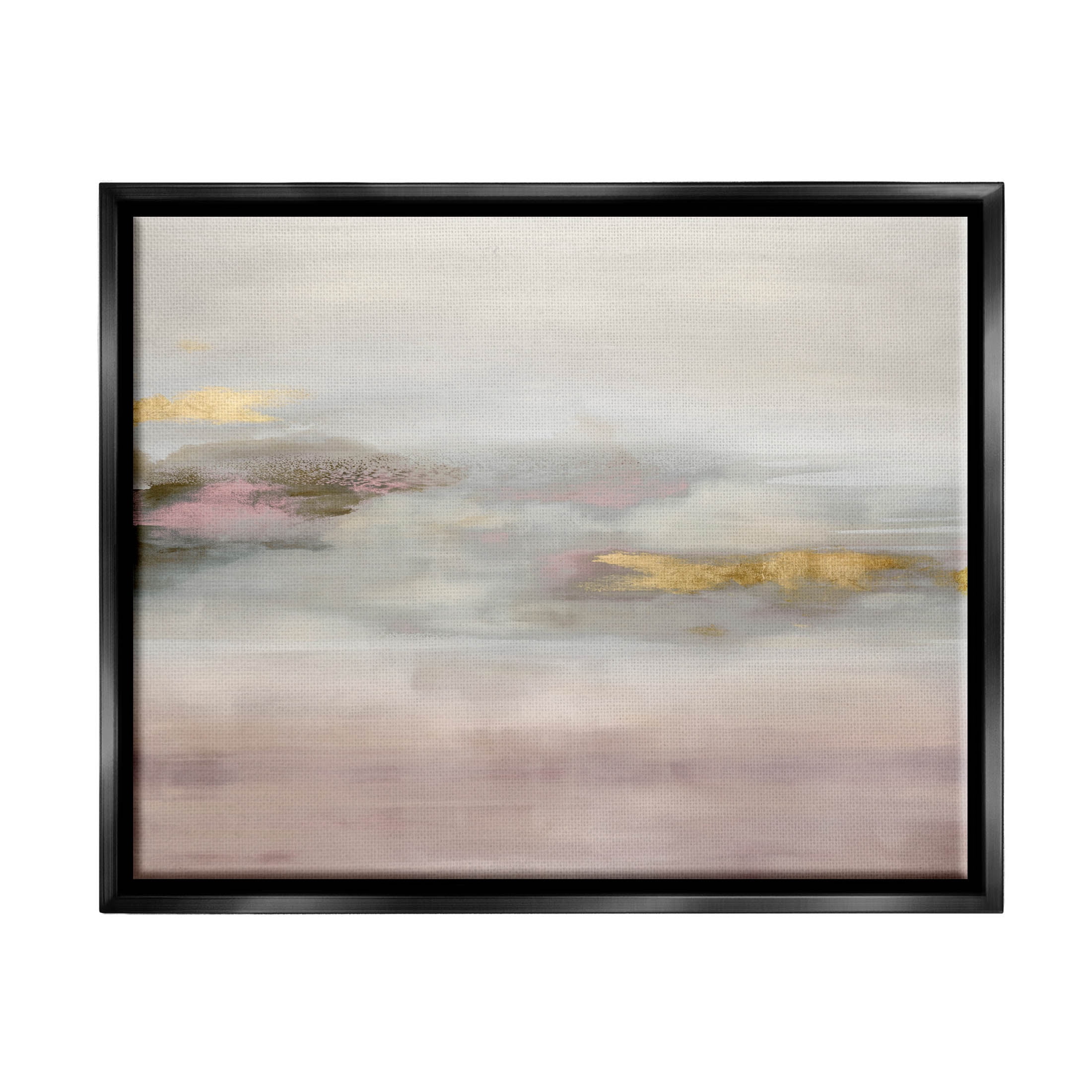 Abstract Glam Detail Arrangement Abstract Graphic Art Jet Black Framed Art Print Wall Art
