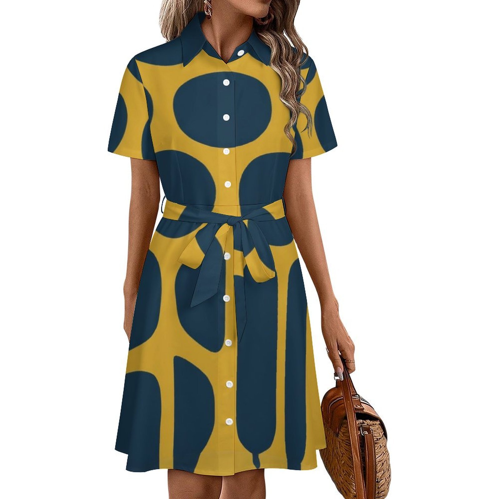 green emerald velvet dress Stone Frill Detail Gold Button Front Shirt Dress  AX Paris