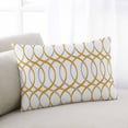 thumbnail image 1 of Abstract Gray Orange Throw Pillow Cover,Modern Geometric Nordic Style Rectangle Decorative Pillow Case Protector Soft Cushion Cover Lumbar Pillowcase for Couch Sofa Bedroom Car Chair Decor 20x26 Inch, 1 of 8