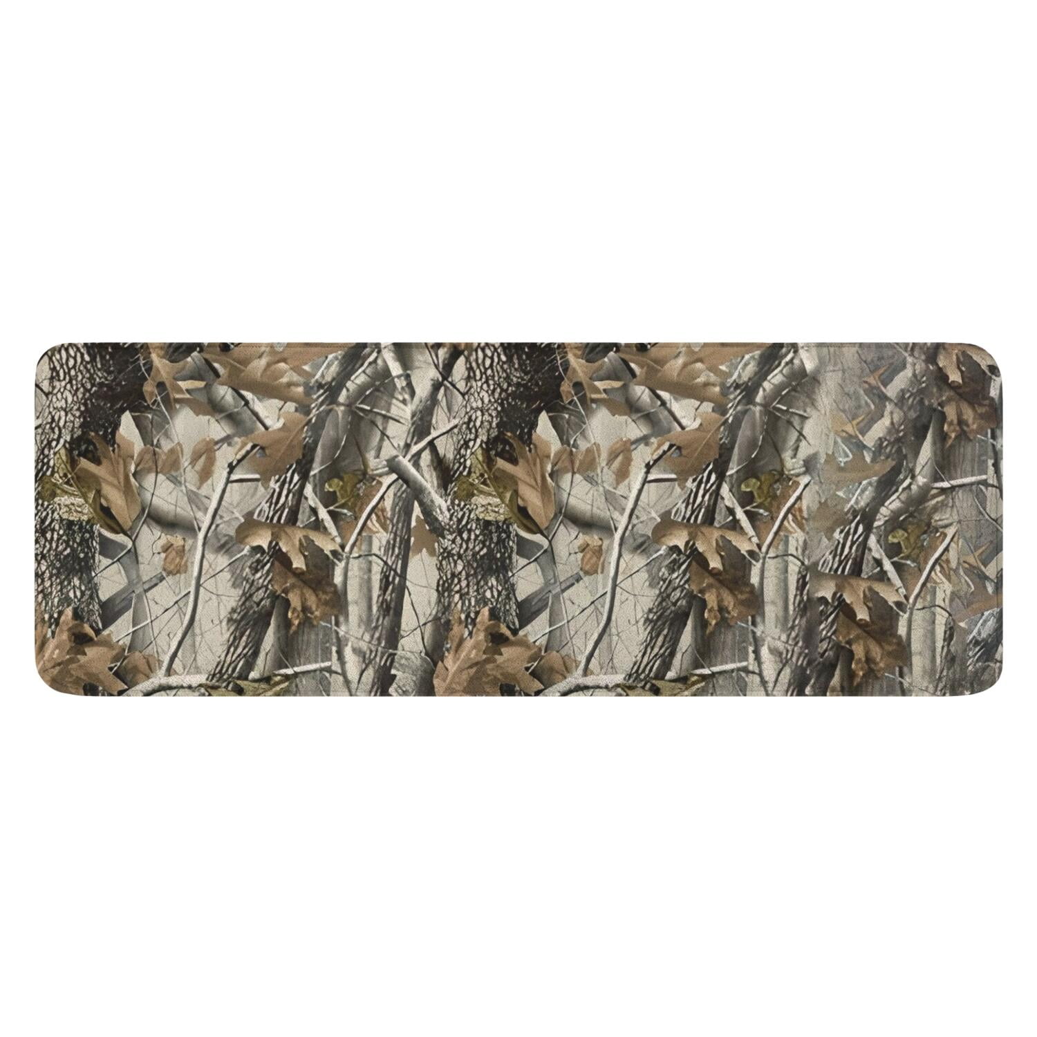 Abstract Green Camo Geometric Pattern Kitchen Rug Mat,Kitchen Runner ...