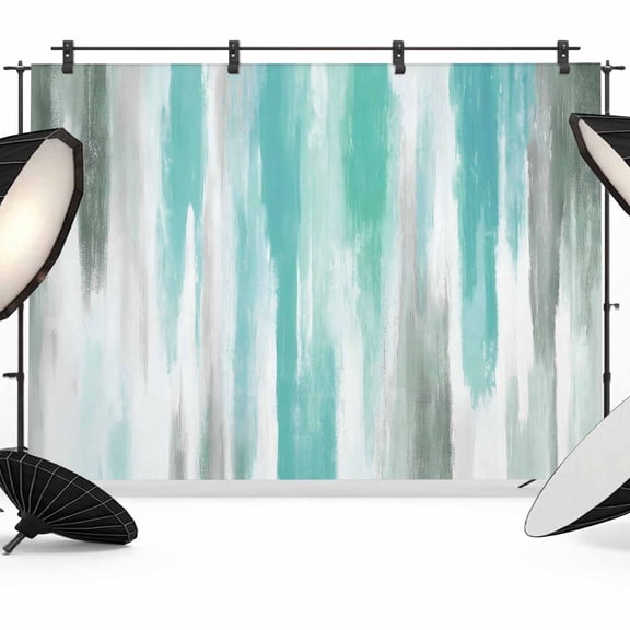 Abstract Grey Photography Backdrop 7x5FT, Teal Green Mottled Gradient Texture Farmhouse Photo Backdrops, Background for Photography Studio Photo Studio Background, Back Drop for Photoshoot