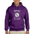 thumbnail image 1 of Abstract Grid Rave Style Hoodie Men -Image by Shutterstock, Male Medium, 1 of 4