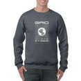 thumbnail image 1 of Abstract Grid Rave Style Sweatshirt Men -Image by Shutterstock, Male 4X-Large, 1 of 4