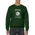 thumbnail image 1 of Abstract Grid Rave Style Sweatshirt Men -Image by Shutterstock, Male Small, 1 of 4