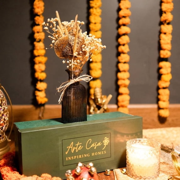 Abstract Harmony Diwali Gift Box | Premium Artistic Decorative Gift Packaging | Luxury Festive Hamper Box for Sweets, Dry Fruits & Gifts