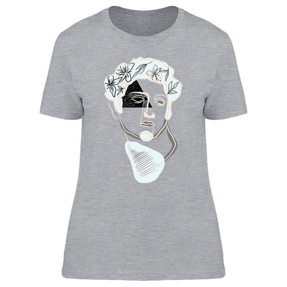 Abstract Head Of David T-Shirt Women -Image by Shutterstock, Female XX-Large
