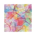 thumbnail image 1 of Abstract Head Scarf, Colorful Abstract Foliage, Head Wrap, 3 Sizes, by Ambesonne, 1 of 2