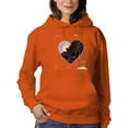 thumbnail image 1 of Abstract Heart W Paint Hoodie Women -Image by Shutterstock, Female Large, 1 of 4