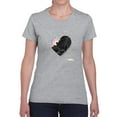 thumbnail image 1 of Abstract Heart W Paint T-Shirt Women -Image by Shutterstock, Female Medium, 1 of 4