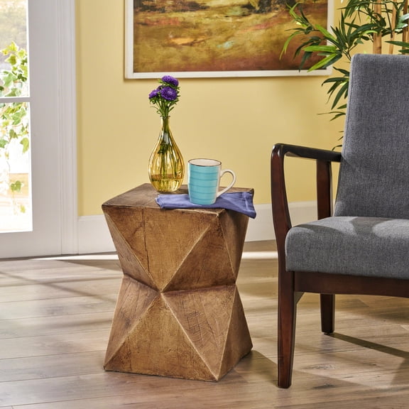 Abstract Hourglass Side Table / Create Gallery - like Aesthetic in Your Space