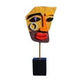 thumbnail image 1 of Abstract Human Face Colorful Distorted Statue Resin Art, Suitable for Cafe, Shop, and Home Ornaments, Modern Artistic Decor Sculpture,B, 1 of 2