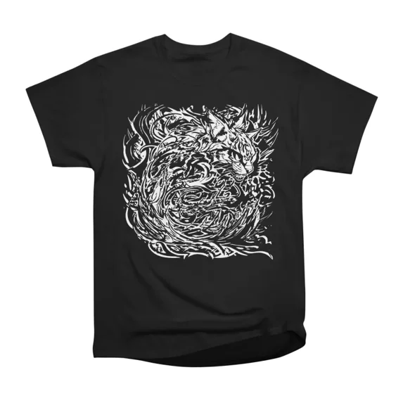 Abstract Hypercat T-Shirt Tee Gift For Him Merch For Her Apparel For ...