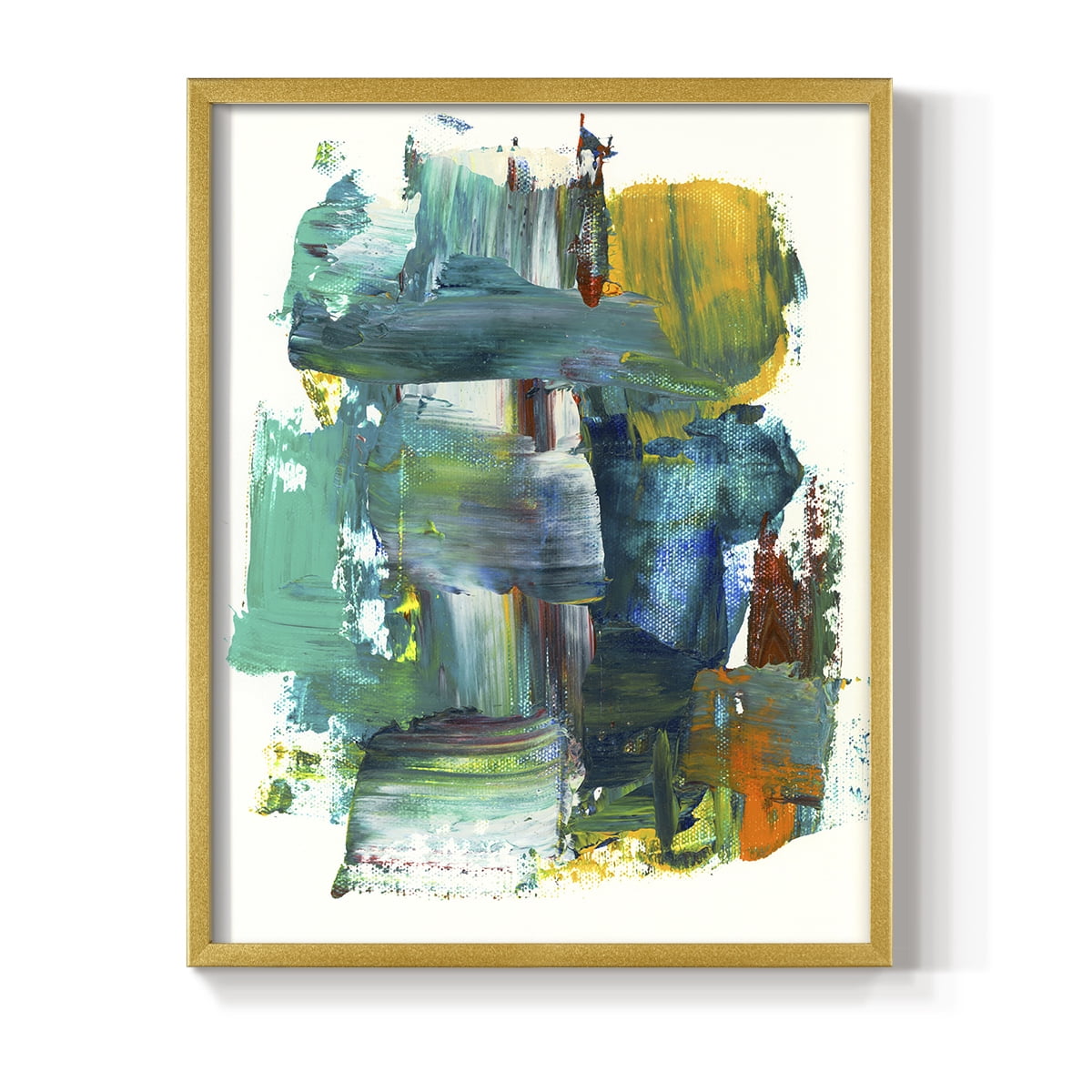 Abstract I in Paper Solid Wood 8 x 10 Framed Print