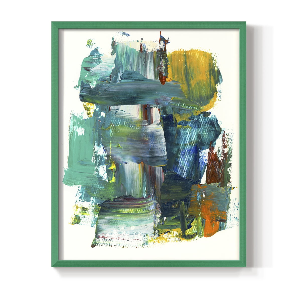 Abstract I in Paper Solid Wood 8 x 10 Framed Print
