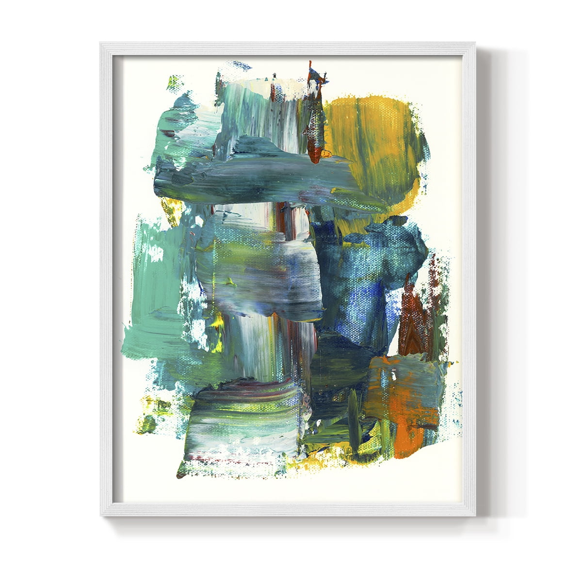 Abstract I in Paper Solid Wood 8 x 10 Framed Print