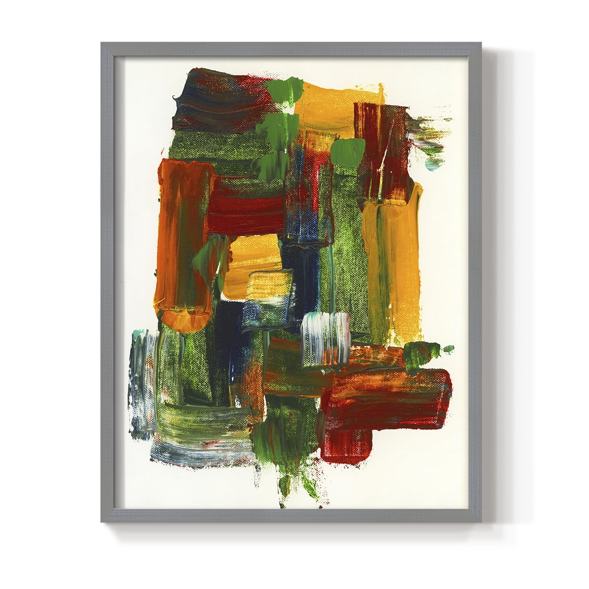 Abstract II in Paper Solid Wood 8 x 10 Framed Print