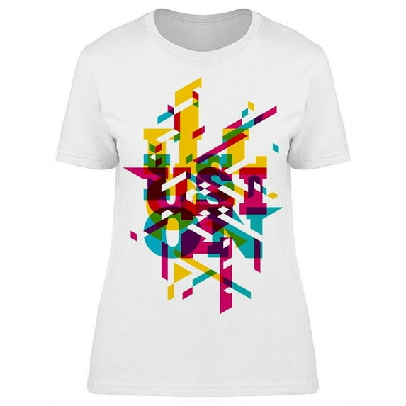 Abstract Illusion Tee Women's -Image by Shutterstock