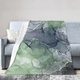 thumbnail image 1 of Abstract Ink Art Marble Pattern Fleece Blanket Throw Lightweight Blanket Super Soft Cozy Bed Warm Blanket for Living Room/Bedroom All Season,Gift,80"x60", 1 of 6