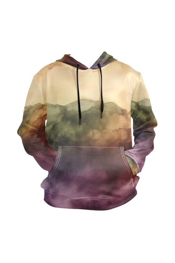 Abstract Ink Art Painting Men’s Hoodies Sweatshirt Fleece Jackets Long Sleeve Sweatshirts