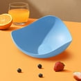 thumbnail image 1 of Abstract Irregular-Shaped Plastic Fruit Bowl, Modern Artistic Snack & Fruit Serving Dish, 1 of 6