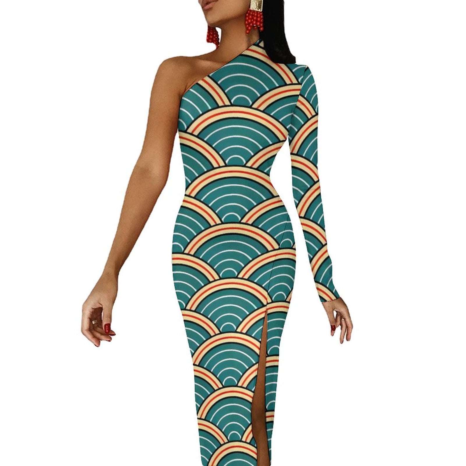 japanese bodycon dress Japanese Floral Mini Dress