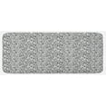 thumbnail image 1 of Abstract Kitchen Mat, Scandinavian Pattern with Lines Geometrical Greyscale Design Simplistic, Plush Decorative Kitchen Mat with Non Slip Backing, 47" X 19", Black Grey White, by Ambesonne, 1 of 1