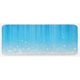 thumbnail image 1 of Abstract Kitchen Mat, Stars Splashing down Open Sky Vibrant Celestial Rays Beams Design, Plush Decorative Kitchen Mat with Non Slip Backing, 47" X 19", Sky Blue White, by Ambesonne, 1 of 1