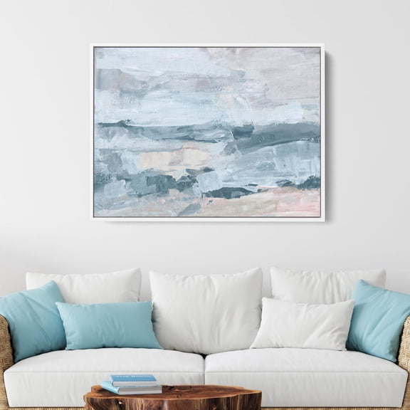 Abstract Landscape "Chasing Clouds No. 2" Wall Art Or Art, Unframed Paper Print